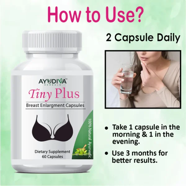 TINY PLUS BREAST ENLARGEMENT CAPSULES