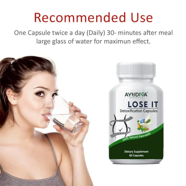 LOSE IT DETOXIFICATION CAPSULES